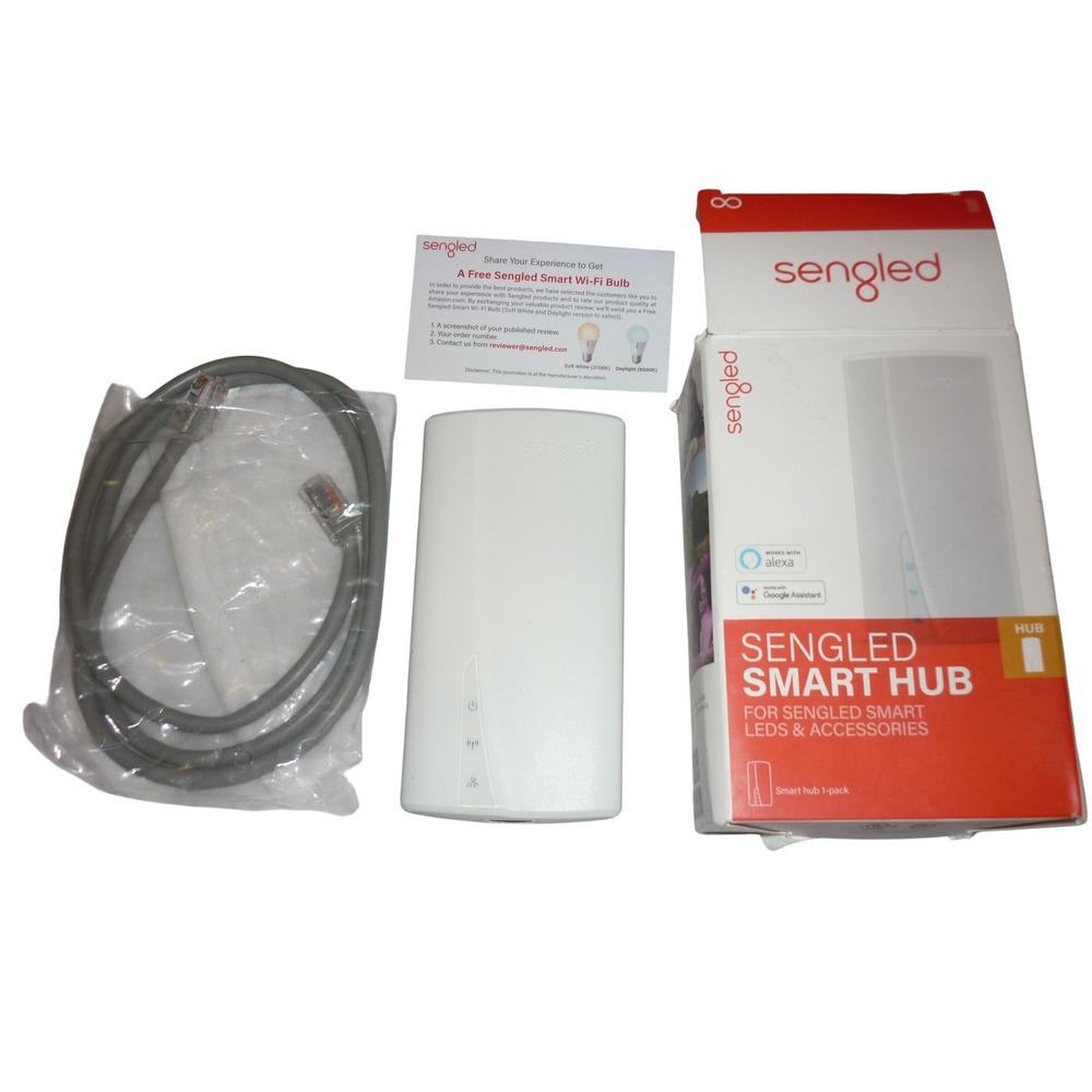 Sengled Smart Hub Hub 1 Pack ZD4‎ Smart LEDs Accessories Works Alexa Google